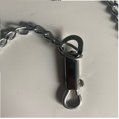 Cadena para perro cromada