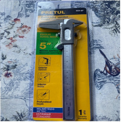 Calibrador Vernier 5" (125 mm)